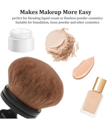 Large Body Makeup Brush 2.9" Dia. Wide-headed Self Tanner Brush Oval Kabuki Brush Portable Blend and Blur Body Brush for Makeup Legs Arms Face Body Tanning Brush - Buy Online on GoSupps.com