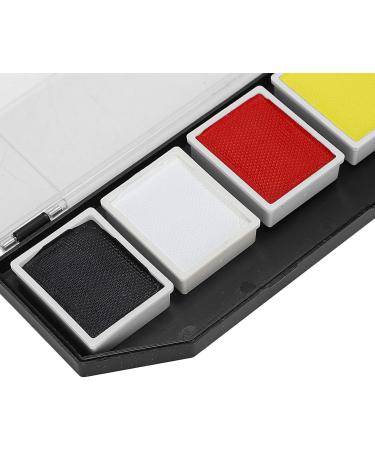  Ghzste Face Paint Palette Body Paint Kit Water Soluble Safe Halloween Makeup 60g for Face and Body Painting Festivals Parties One Paint - Buy Online on GoSupps.com