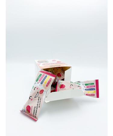 Lollitol Sugar Free Lollitol Box of 10 Red Fruits Strawberry & Raspberry Flavor - The Confectionery that Combines Gourmandis - Buy Online on GoSupps.com