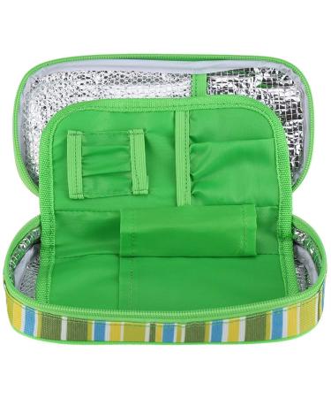 minifinker Storage Bag Multilayer Cooling Portable Insulin Travel Bag for Travel for Cold Storage Bag