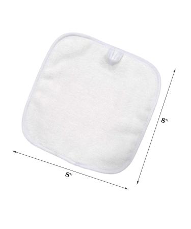 Polyte Premium Microfiber Die-Up Cloths - Hypoallergenic & Chemical-Free | 6 Pack (20x20 cm Purple & White) - Ideal for Eco-Friendly Cleaning - Buy Online on GoSupps.com