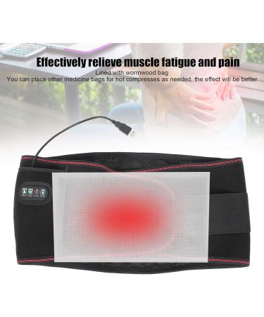 Electric Heating Belts - 7 Heat Levels Vibrating Hot Compress & Waist Protection for Back Pain Relief - Buy Online on GoSupps.com