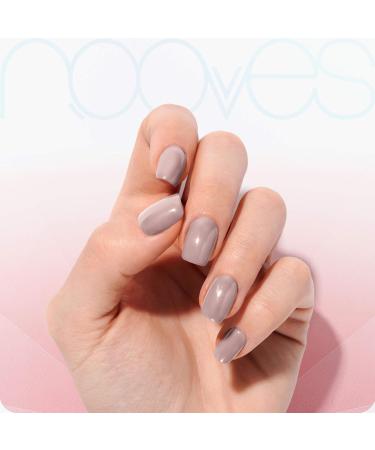  NOOVES NOOVES Nails - Premium Precursed Gel Nail Polish - Cocoa Milk | Nude | Semi-Hardened Gel Nail Strips | Semi-Permanent Gel Nail Stickers | Gel Nail Stickers | Nails - Buy Online on GoSupps.com