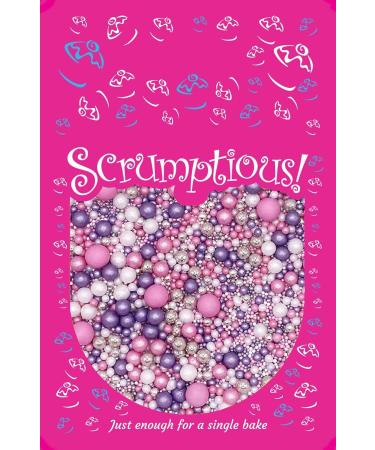 Edible Shimmer Ball Cupcake Decorations - Pearls Mix - Twinkle Ice Pink - 30g - Ideal for Weddings, Christenings & Valentines - Buy Online on GoSupps.com