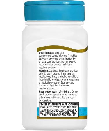 21st Century Magnesium 250Mg 110 Count (2 Pack) - Buy Online on GoSupps.com