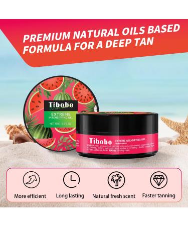  Tibobo Premium Tan Accelerator 100g for Solarium and Outdoor Use Tan Enhancer Fast Tan Cream with Natural Formula Hydration - Buy Online on GoSupps.com