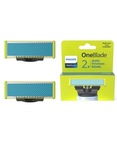 Philips Consumer Philips OneBlade First Shave blades suitable for all OneBlade and OneBlade Pro models for very sensitive facial skin 2 pieces model QP22550