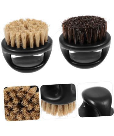 Frcolor 6-Piece Wooden Beard Brush Set | Bristle & Face Cleaning Brushes for Men | Salon Quality Male Grooming Tools - Buy Online on GoSupps.com