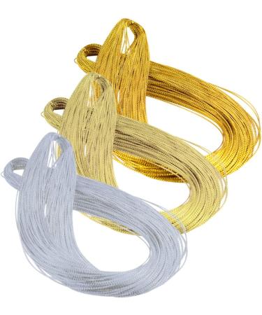 Coheali 6-Piece Wrapping Paper Cord Trailer Rope - Colorful Christmas Craft Supplies & Jewelry Braided Thread for Gift Packaging - Buy Online on GoSupps.com
