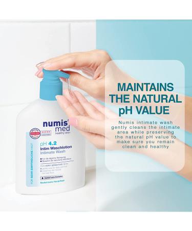 Numis Med Intimate Wash pH 4.2 - Skin-Soothing Feminine Cleanser for Sensitive Skin - 8.78 oz - Buy Online on GoSupps.com