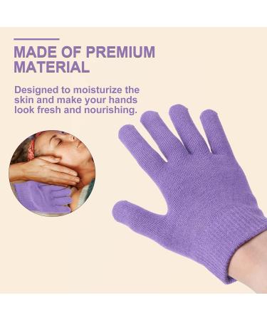 Lurrose 1 Pair Moisturizing Gloves Cosmetics Hand Gloves Exfoliating Spa Gloves Beauty Cleaning Mittens for Softening Dry Cracked Hand Skins Remove Dead Skin Purple Mittens Kids - Buy Online on GoSupps.com