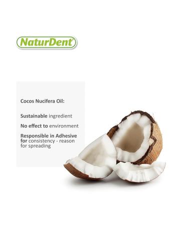 Natural Strong Denture Adhesive NaturDent | Holds Dentures Longer & Stronger | Zinc-Free & Paraffin-Free | Bundle with Dentu-Care Brush - Buy Online on GoSupps.com