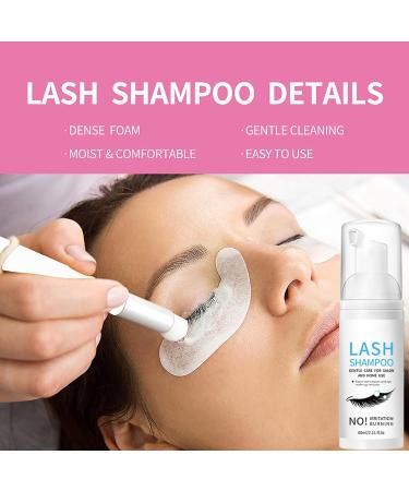 Eyelash Extension Cleanser | Foaming Lash Shampoo & Cleaning Solution for Extensions | Buy Now for International Shipping - Buy Online on GoSupps.com