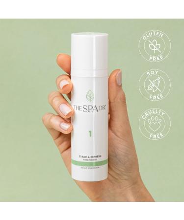 The Spa Dr. 2 in 1 Cleanser & Makeup Remover | Natural pH Balanced Skin Care | 30-Day Supply | 75ML/2.536 Fl. Oz | International Shipping Available - Buy Online on GoSupps.com