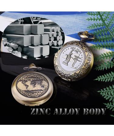 Vintage Pocket Compass for Kids Classic Portable Compass Accurate Waterproof for Hiking Outdoor Camping Motoring Boating Backpacking Survival Emergency (Copper) - Buy Online on GoSupps.com