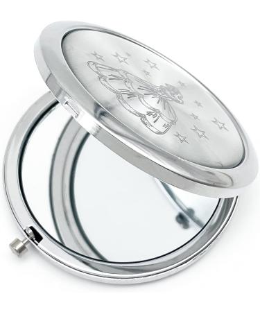 12 Pcs Quinceanera Compact Mirror Princess Birthday Party Favors (White Silver) - Buy Online on GoSupps.com