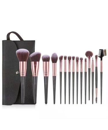 Buy Pure Vie 24-Piece Makeup Brush Set with Sponge Puff & 15-Color Concealer Palette - International Shipping Available! - Buy Online on GoSupps.com