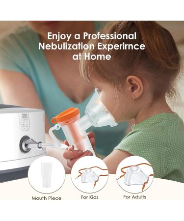 Nebulizer Machine for Adults & Kids - Desktop Compressor with Accessories - Portable Jet Treatment for Home Use - Buy Online on GoSupps.com