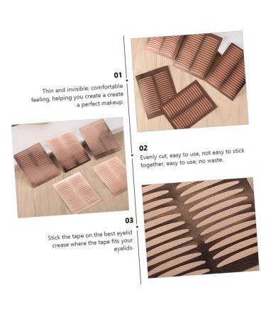 FRCOLOR 25 Sheets Double Eyelid Sticker Instant Eyelid Lifter Invisible Eyelid Tapes Mono Eyelid Tape Eyelid Lift Tapes Invisible Eyelid Stickers Adhesive Lace Supplies Woman Medical Tape - Buy Online on GoSupps.com