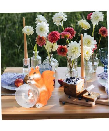 1pc Decorative Lights para Mesa De Lantern Decor Nativity Ornaments Solar Animal Lamp Garden Light Decoration Solar LED Animal Scene Lamp Ornament Resin Light (Orange) - Buy Online on GoSupps.com