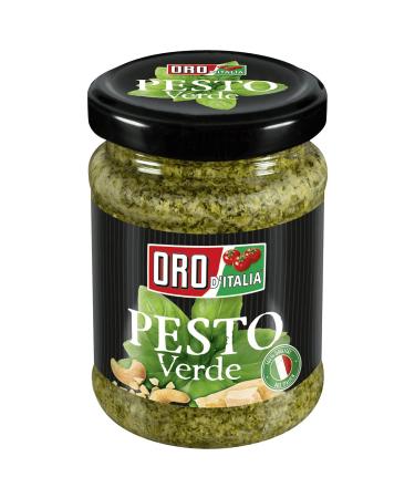 n.v. Oro d'Italia Pesto verde for pasta dishes and marinades 135g glass jar