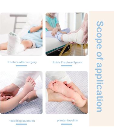 Children Ankle Support Boot | Pediatric Walker Fracture Boot for Kids | Inflatable Achilles Tendon Fixation Boot for Foot Injury Rehabilitation - Buy Online on GoSupps.com