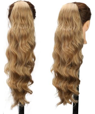 AL049F Ponytail Extension Ponytail Hairpiece Brown Clip-In Extensions Curls Drawstring Long Hair Extension Wig Natural Hairpiece Wavy Afro Braid 60 cm - Buy Online on GoSupps.com