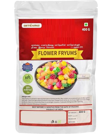 Colorful Flower-Shaped Deep Fryers Crispy Homemade Ready-to-Fry Deep Fryers 400g