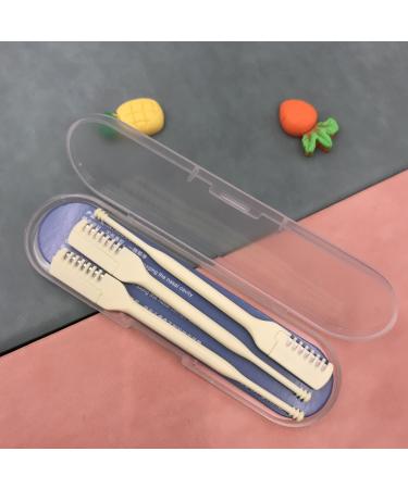 2024 2 in 1 Manual Nose Hair Trimmer - 360 Rotating Nose Hair Removal Tool for Men & Women - Unisex - White - Buy Online on GoSupps.com