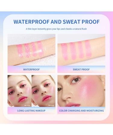 Color Changing Cream Blush Waterproof Moisturizing Nourishing Cream Blusher for Makeup - Buy Online on GoSupps.com