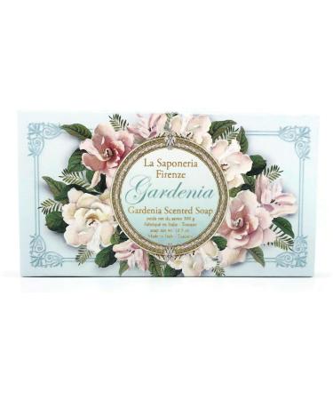 La Saponeria Firenze Made in Tuscany Italian Soap 10.5 oz (Gardenia)