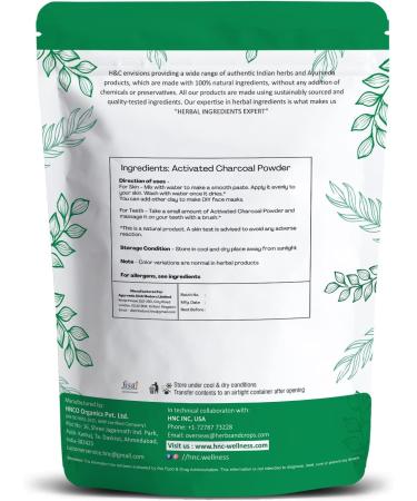 H&C Activated Charcoal Powder - 1Kg Pack 1 kg (Pack of 1) - Buy Online on GoSupps.com