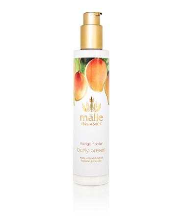 Malie Organics' Hydrating Body Cream  Soothes & Protects Skin  7.5 Fl Oz 7.5 Fl Oz Mango Nectar