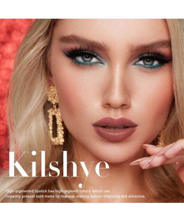 Kilshye Liquid Lipstick Set - 3PCS Matte Lipsticks & Nude Lipgloss - High Pigment Velvet Lip Makeup for Women & Girls - Perfect Gift Pack - Buy Online on GoSupps.com