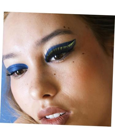 FRCOLOR 8 Pairs of Stickers for False Eyelashes Dramatic Eyelashes Green Eyeliner Pen Eye Makeup Stickers Eyelashes Stickers Double-Sided Adhesive Strips Decorate - Buy Online on GoSupps.com