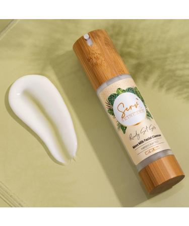 Serv' Co. Skincare Moss Milk Facial Cleanser | Hydrating Face Wash with Irish Sea Moss | Fragrance Free | Sensitive Skin - Buy Online on GoSupps.com