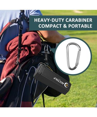 ACCTOLF Portable Golf Ball Washer Cleaner Kit - Golf Club Cleaning Set with Towel & Brush - Best Golf Gifts for Men/Women - Buy Online on GoSupps.com