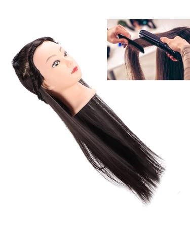 Hair Exercise Head - Training Doll for Hairdressers | High Temperature Wire Clear Hairline | Perfect for Braided Styles - Buy Online on GoSupps.com