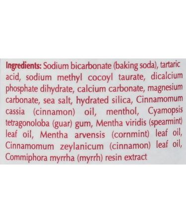 Organic Baking Soda Toothpowder with Cinnamon - 2oz | Eco-Dent - Buy Online on GoSupps.com