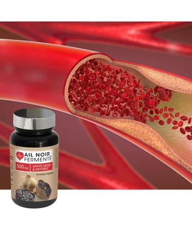 NUTRIEXPERT Fermented Black Garlic - Helps Maintain Heart and Vascular Health - Gluten Free - Pack of 3 - Buy Online on GoSupps.com