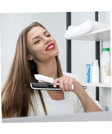 Baluue Curling Iron Mini Hair Crimper Travel Hair Straightener Professional Styling Tools Abs White 21X4X3.5CM White - Buy Online on GoSupps.com