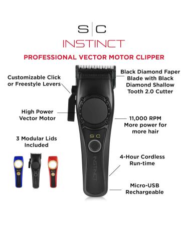 Buy Stylecraft Instinct Professional Cordless Hair Clipper | Vector Motor & Torque Control - International Shipping - Buy Online on GoSupps.com