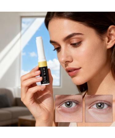  Hjatirace Women's Eye Cream Stick Moisture Boost 5g Anti-Puffiness Stick Under-Eye Moisturizer Easy Application For Morning Evening Travel Work - Buy Online on GoSupps.com