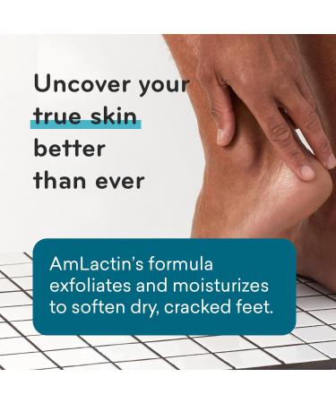 AmLactin Foot Repair Cream & Moisturizing Heel Socks - Ultimate Foot Therapy (3 oz - Buy Online on GoSupps.com