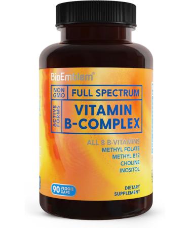 BioEmblem Vitamin B-Complex and Mushroom Complex - Buy Online on GoSupps.com