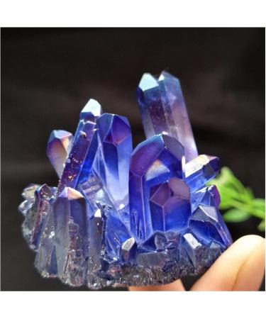 200g Quartz Crystal Titanium Bismuth Silicon Cluster Home Decoration Full of Texture - Buy Online on GoSupps.com