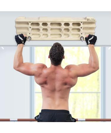 Premium Rock Climbing Hangboard with Jugs, Edges, Slopers, and Pockets - CJ-HB2112BX - Buy Online on GoSupps.com