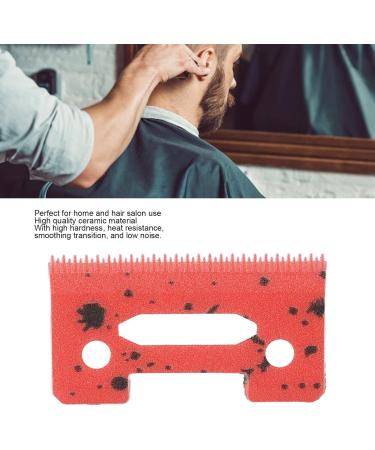 Ceramic Cutter Blade Smoothing Electric Clipper Blade Red High Efficiency 49pcs Teeth Incisive for Upgrade for Home - Buy Online on GoSupps.com