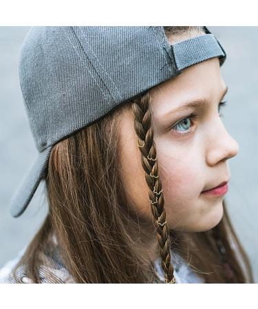 20/30 PCS Hair Beads Dreadlocks Hair Jewelry Women Braiding Hair Rings Clips Accessories Metal Cuffs Decoration A 30PCS - Buy Online on GoSupps.com