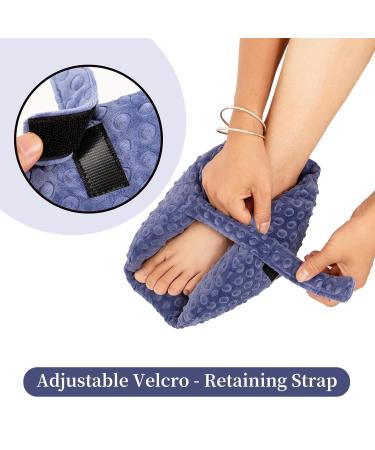 Heel Protector Cushion - Pain Relief for Pressure Sores & Ankle Pain | Adjustable Heel Pads for Bedridden Patients - 1 Pair - Buy Online on GoSupps.com